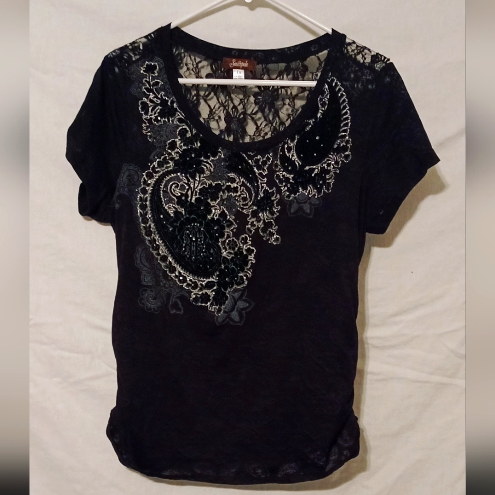 Southpole shirt size 1X (black)